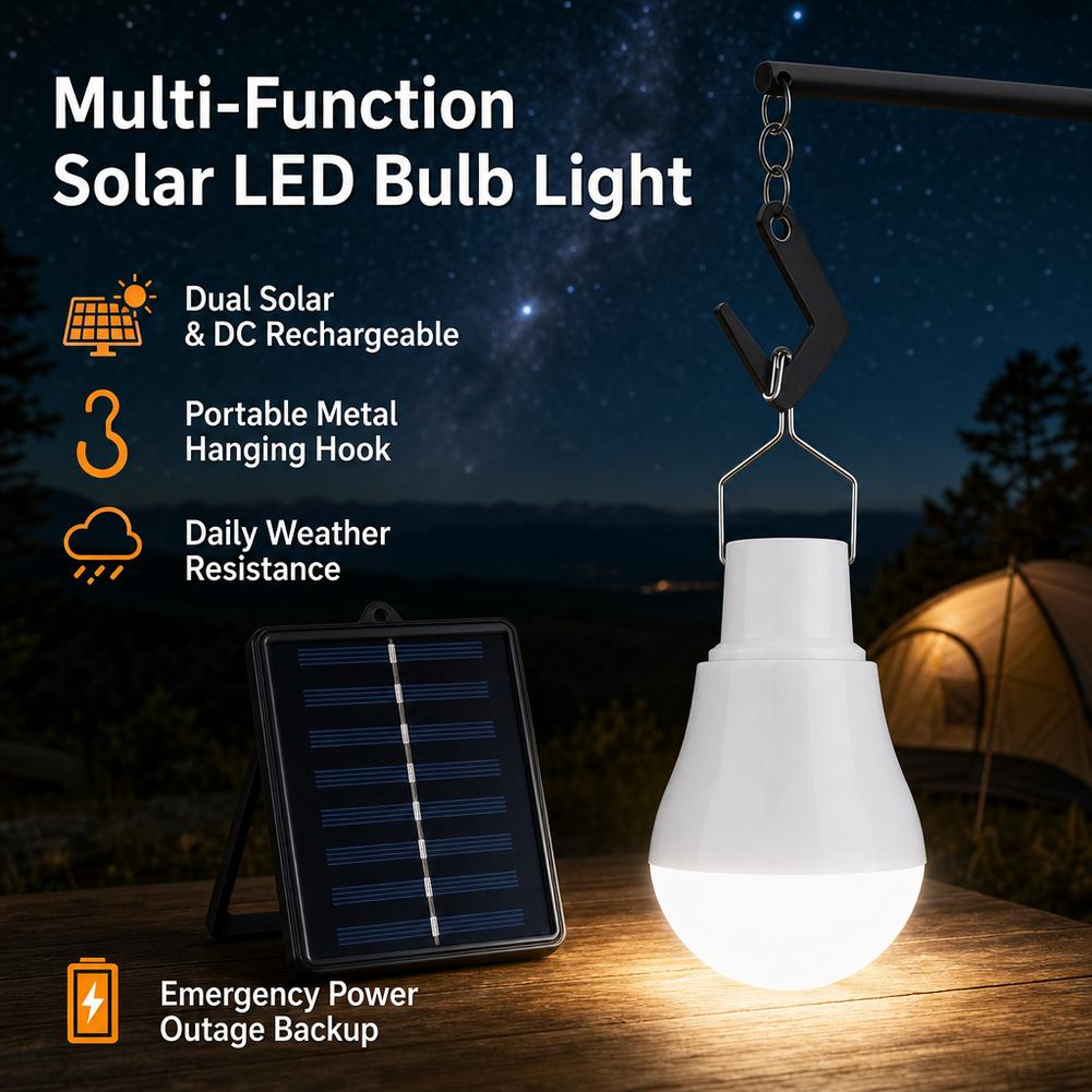 مصباح LED يعمل بالطاقة الشمسية - مراجعة Power Outage Light وسعره