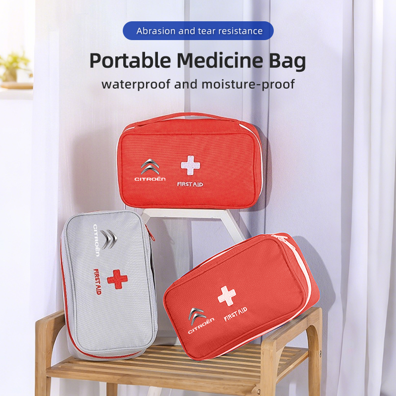 حقيبة تخزين الأدوية الطبية الم - مراجعة First Aid Bag Kit وسعره